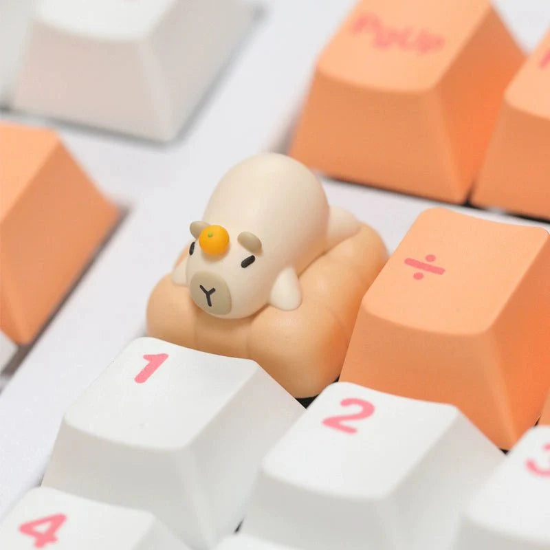 Cute Capybara Theme Keycap