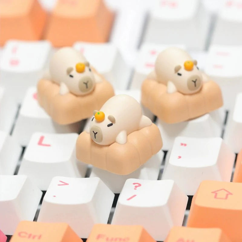 Cute Capybara Theme Keycap