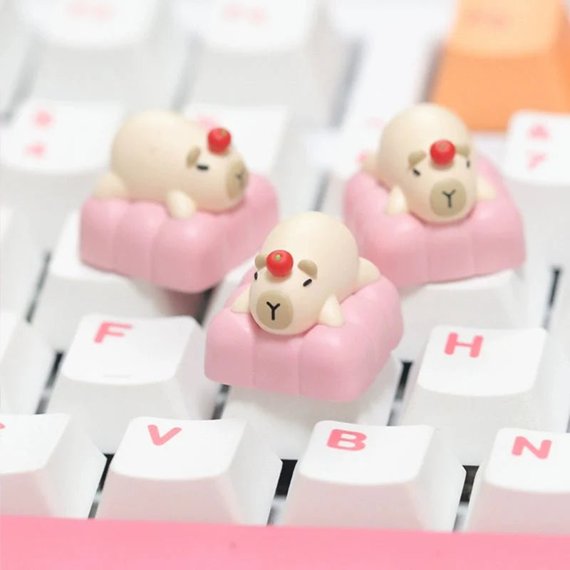 Cute Capybara Theme Keycap