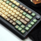 Cute Capybara Theme PBT MOA Keycap Set