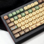 Cute Capybara Theme PBT MOA Keycap Set