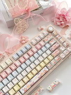 Cute Circus Teddy Bear Theme Artisan Keycap Set