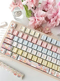 Cute Circus Teddy Bear Theme Artisan Keycap Set