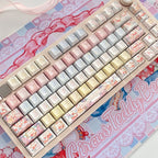 Cute Circus Teddy Bear Theme Artisan Keycap Set