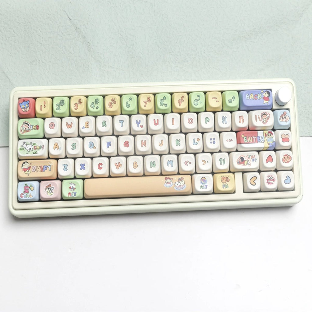 Cute Crayon Shin-Chan Theme Artisan Keycap Set