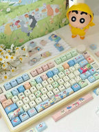 Cute Crayon Shin-Chan Theme Keycap Set