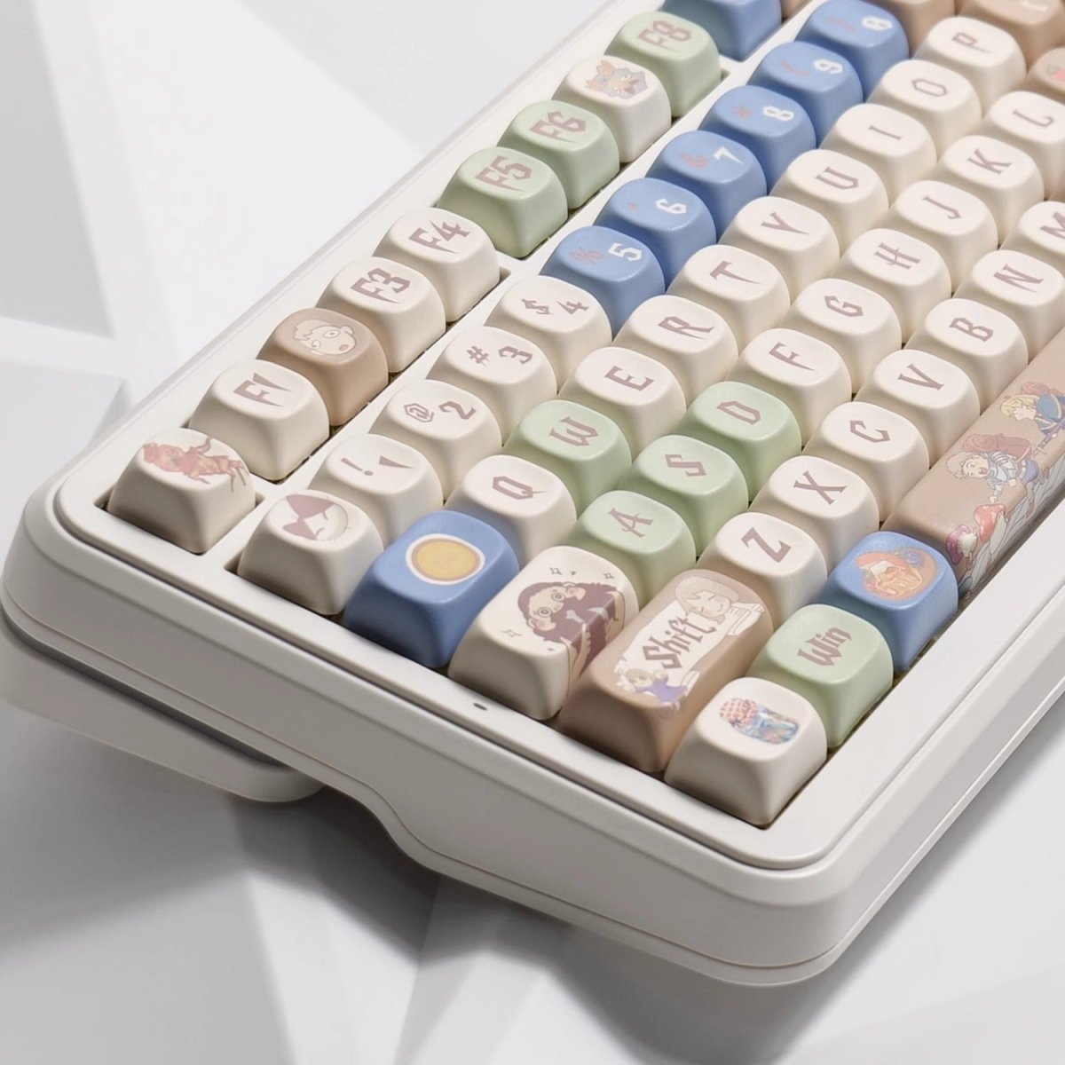 Cute Delicious in Dungeon Theme Anime Keycap Set