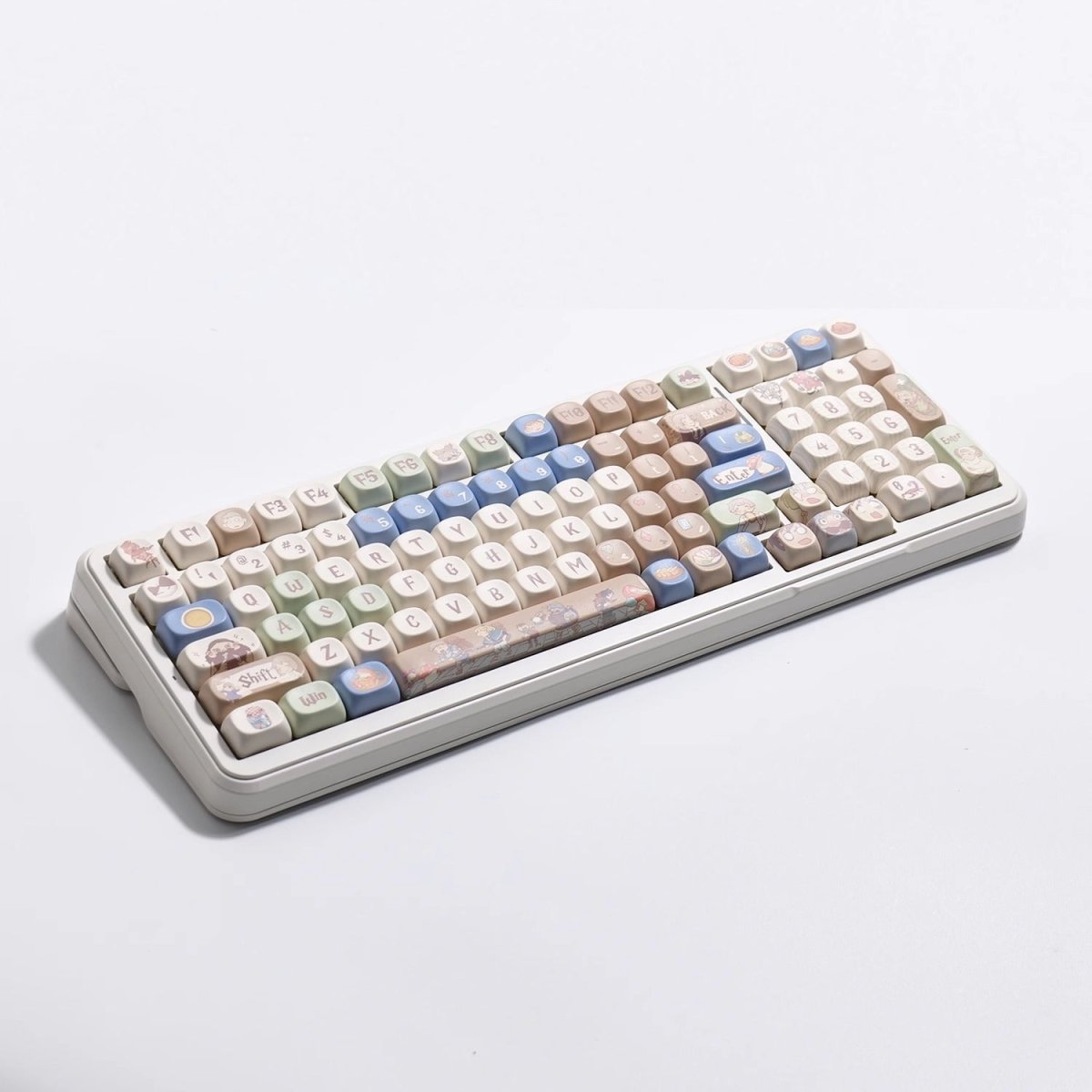 Cute Delicious in Dungeon Theme Anime Keycap Set