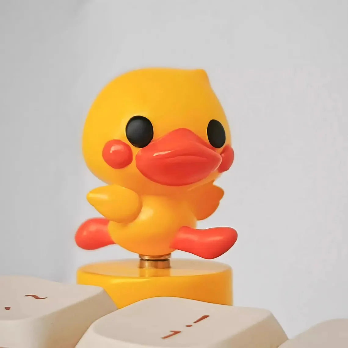Cute Duck Theme Artisan Resin 3D Keycap