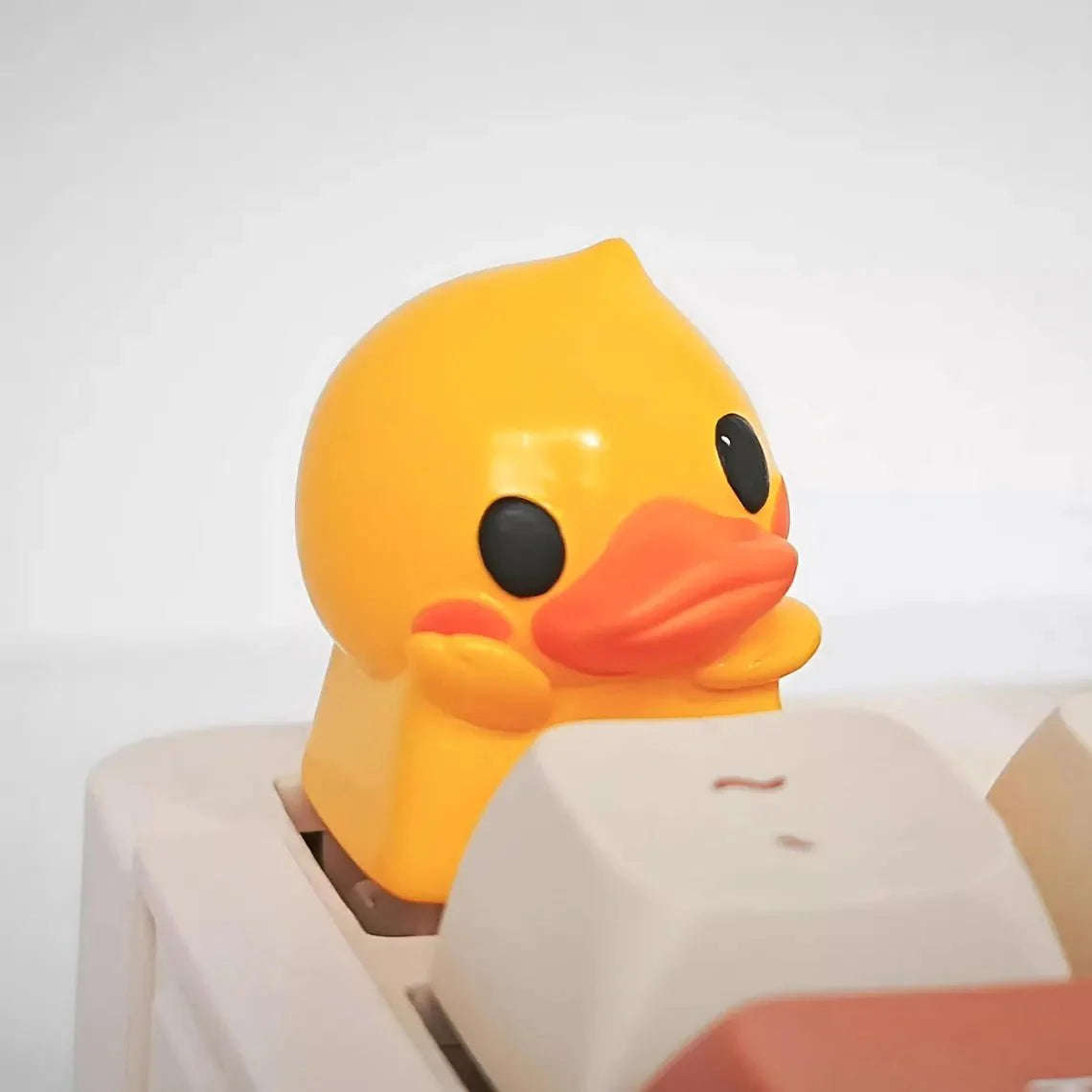Cute Duck Theme Artisan Resin 3D Keycap