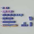 Cute Fairy Tale Theme Purple Gradient Keycap Set