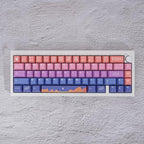 Cute Fairy Tale Theme Purple Gradient Keycap Set