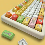 Cute Foodie Feast Theme Artisan Keycap Set