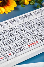 Cute Graffiti Theme PBT XDA Keycap Set