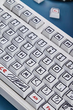 Cute Graffiti Theme PBT XDA Keycap Set