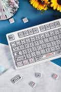 Cute Graffiti Theme PBT XDA Keycap Set