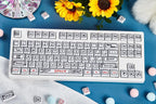 Cute Graffiti Theme PBT XDA Keycap Set