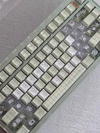 Cute Green Matcha Pastel Artisan Keycap Set