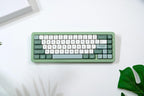 Cute Green Matcha PBT MOA ISO Keycap Set