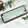 Cute Green Mint Keycap Set