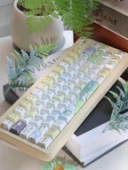 Cute Happy Duck Theme Artisan Keycap Set