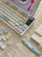 Cute Happy Duck Theme Artisan Keycap Set