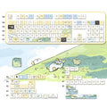 Cute Happy Duck Theme Artisan Keycap Set