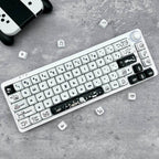 Cute Happy Kitten PBT MOA Keycap Set