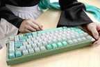 Cute Hatsune Miku Japanese Anime Style Keycap Set