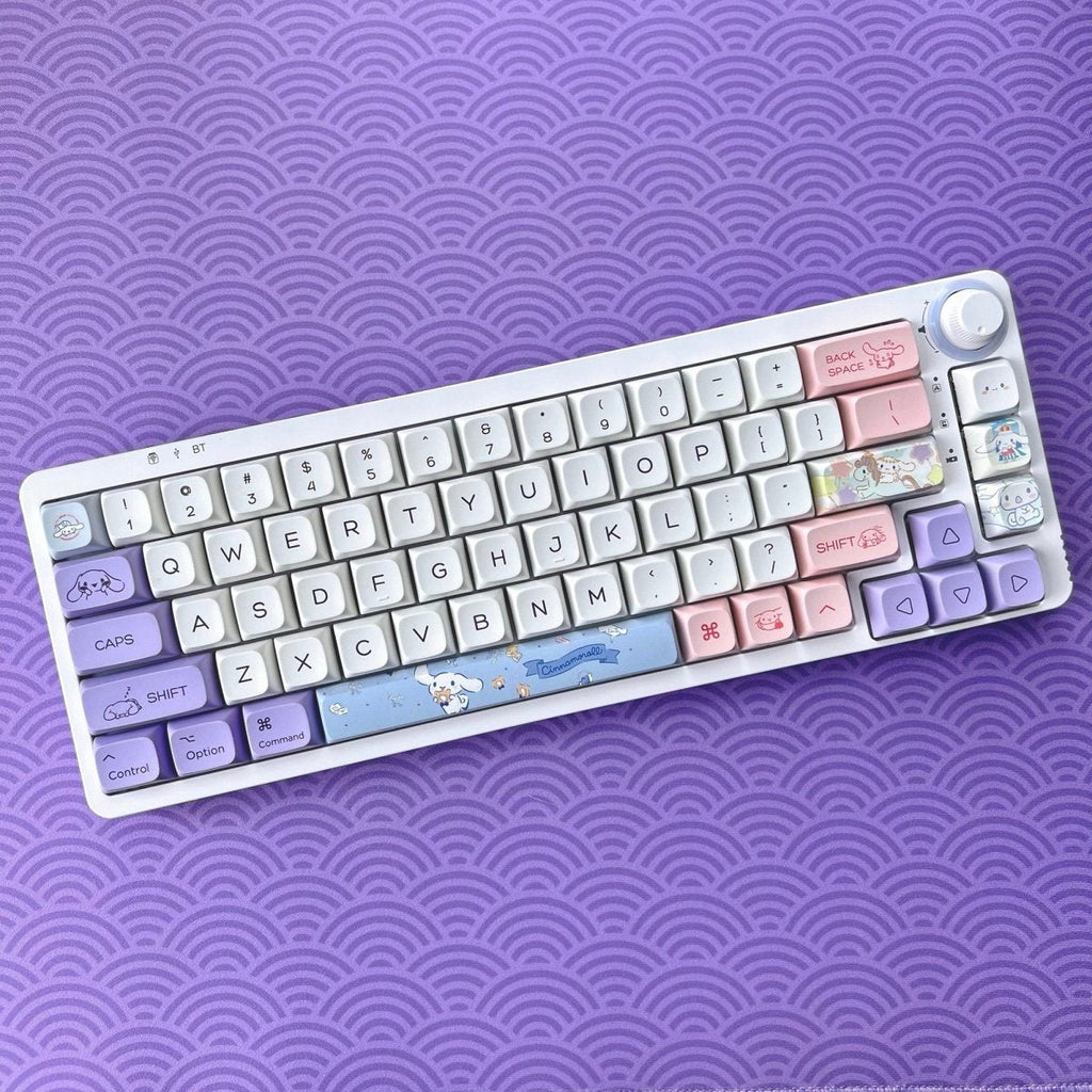 Cute Kawaii Cinnamoroll Theme Keycap Set