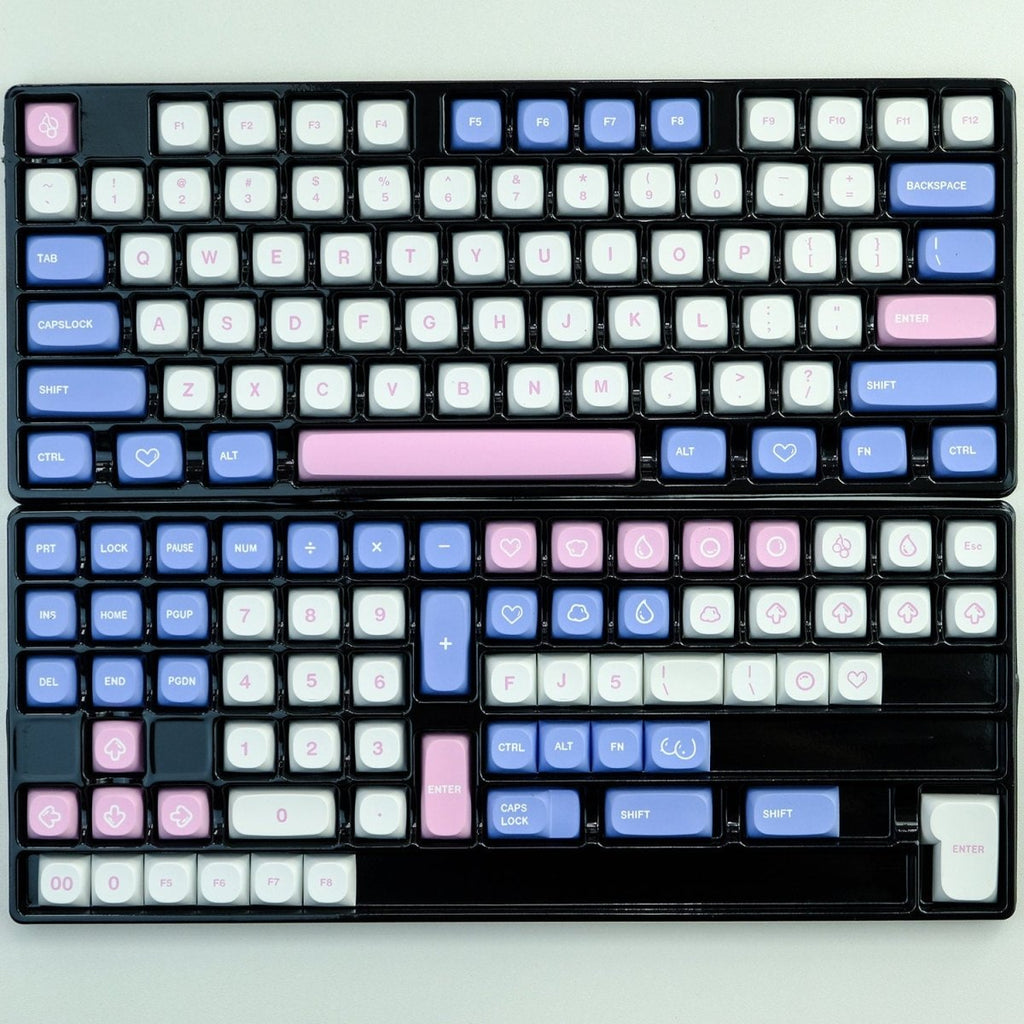 Cute Love Bubble Theme Keycap Set