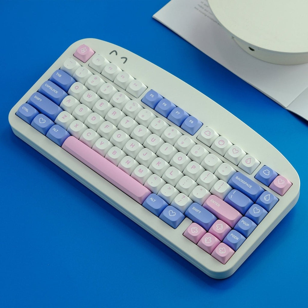 Cute Love Bubble Theme Keycap Set