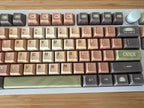 Cute Matcha Green Tea Theme Gradient Keycap Set