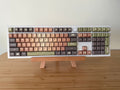Cute Matcha Green Tea Theme Gradient Keycap Set