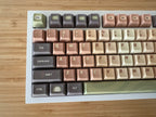 Cute Matcha Green Tea Theme Gradient Keycap Set