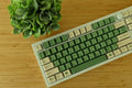 Cute Matcha Tea Theme Green Keycap Set