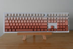 Cute Orange Gradient Backlit Keycap Set