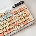 Cute Orange Soda Theme Artisan Keycap Set