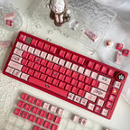Cute Pink Kirby Theme Artisan Keycap Set