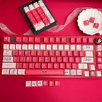 Cute Pink Kirby Theme Artisan Keycap Set
