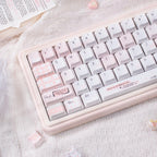 Cute Pink Notebook Theme Artisan Keycap Set