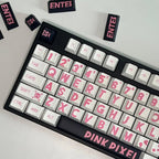 Cute Pink Pixel Theme PBT Keycap Set