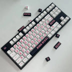 Cute Pink Pixel Theme PBT Keycap Set