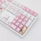 Cute Pink Spy x Family Anya Anime Keycap Set
