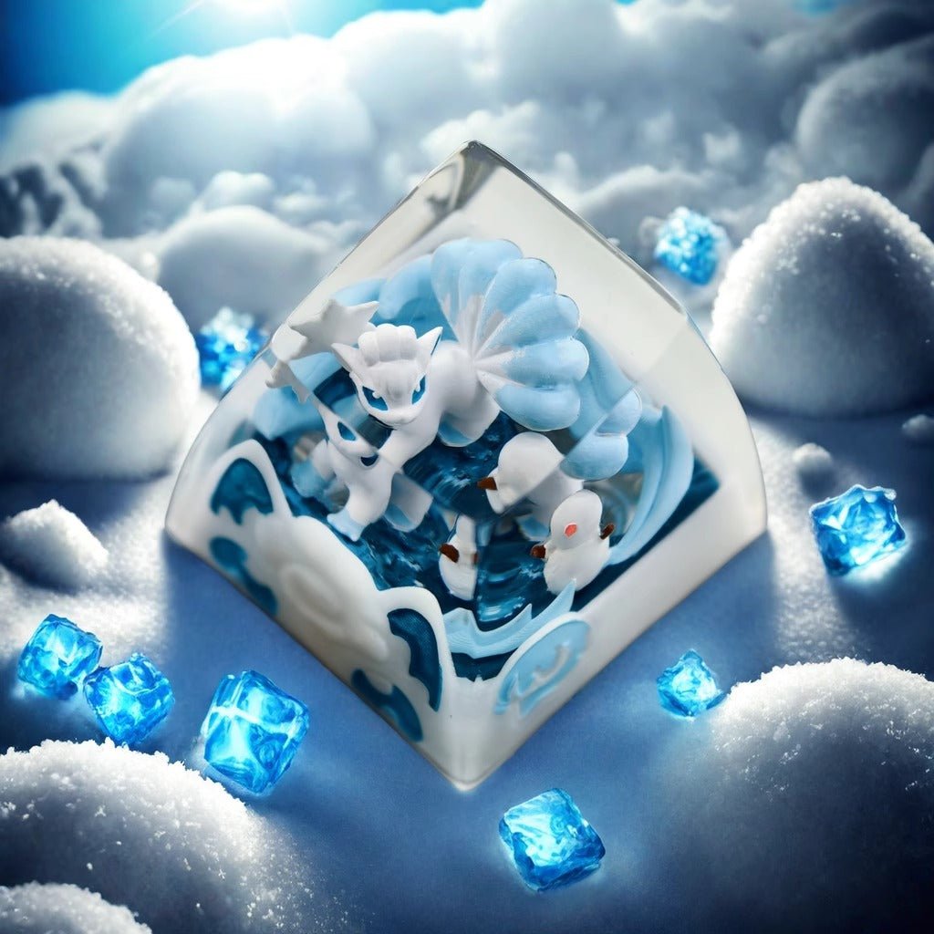 Cute Pokemon Anime Artisan Resin Keycap