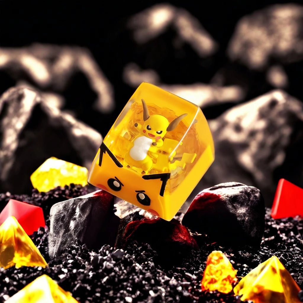 Cute Pokemon Anime Artisan Resin Keycap