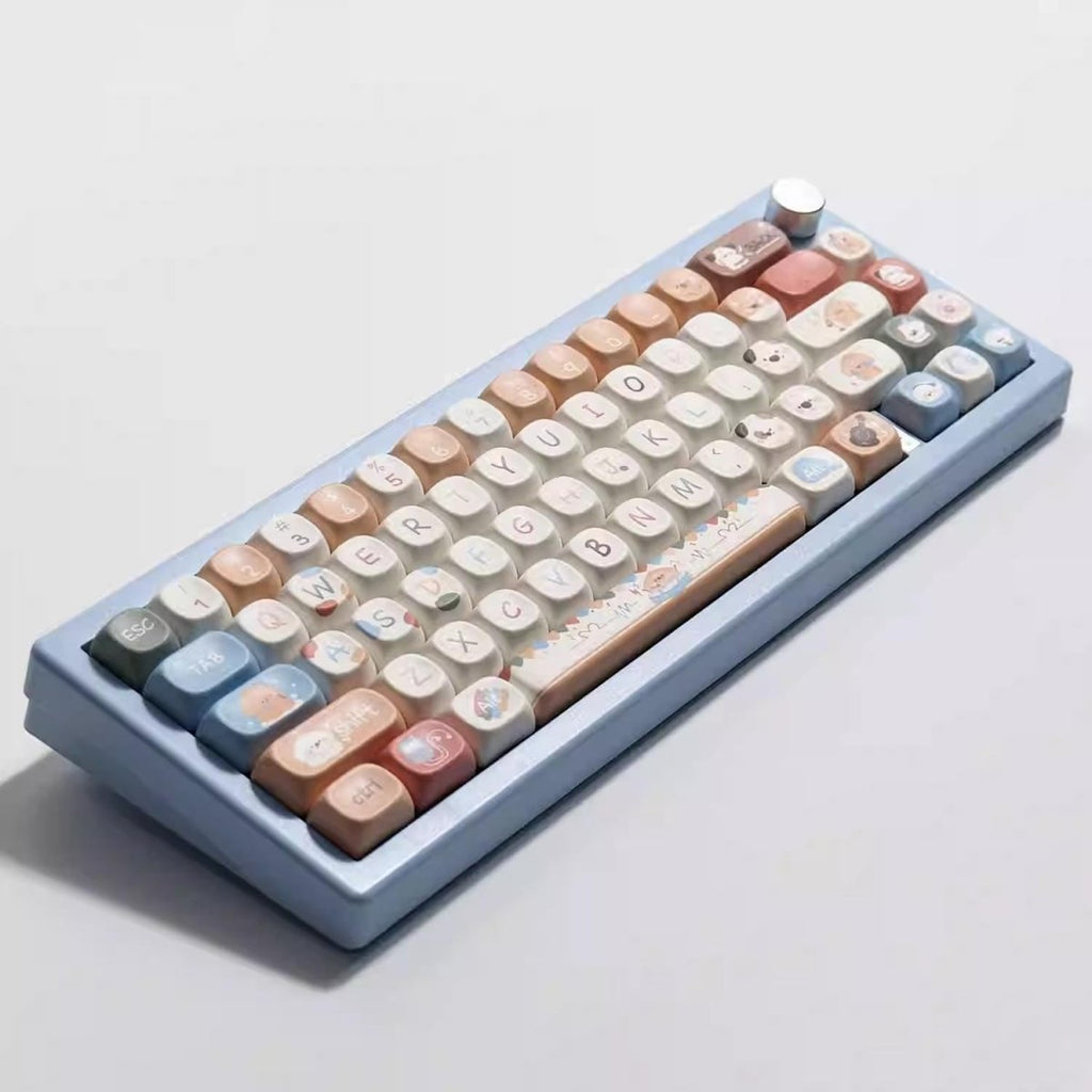 Cute Puppy Dog Theme Artisan Keycap Set