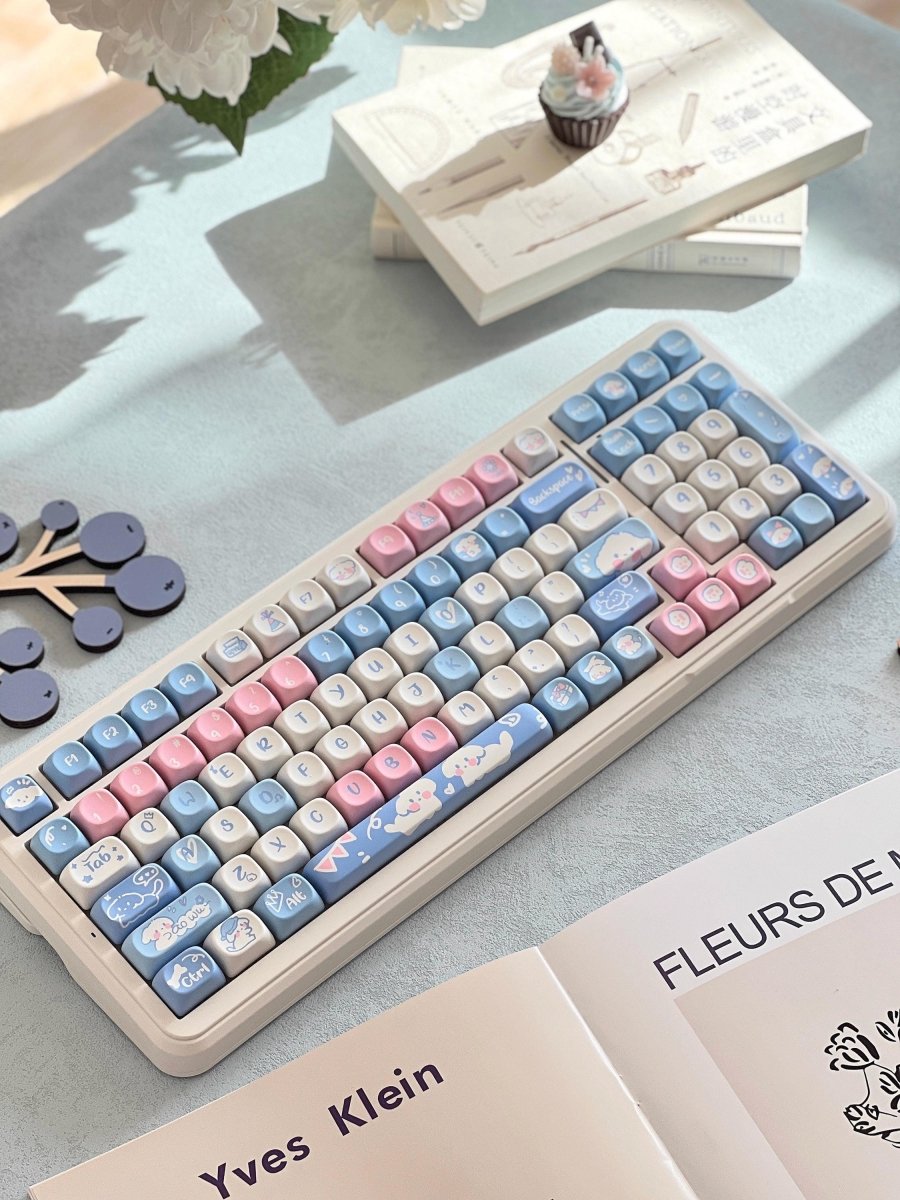 Cute Puppy Dog Theme Artisan Keycap Set