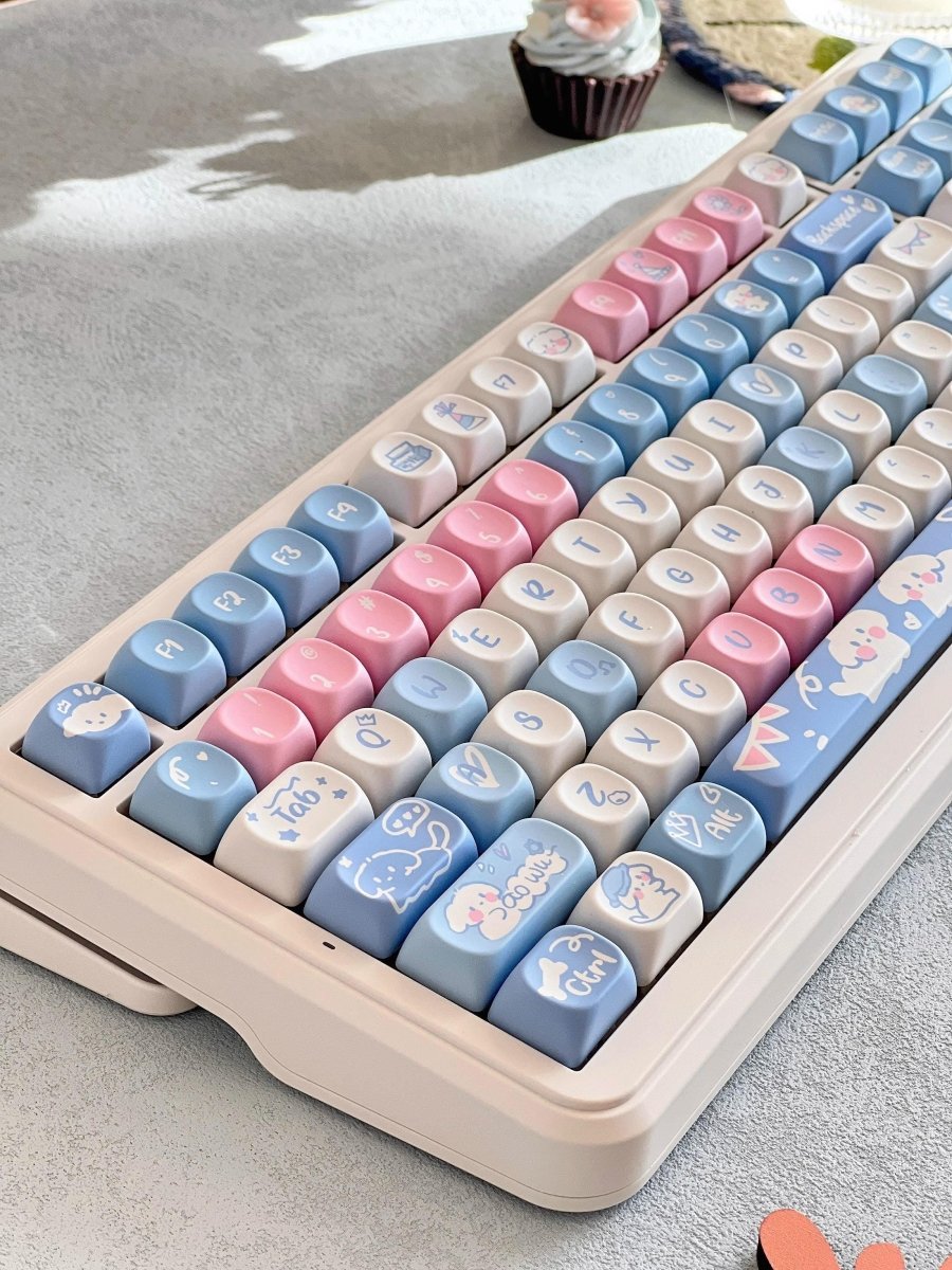 Cute Puppy Dog Theme Artisan Keycap Set
