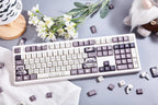 Cute Raccoon Theme Side Print Keycap Set